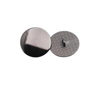 6pcs/lot 15/18/20/23/25/28mm Zinc Alloy Simple Metal Buttons for Jacket, Windbreaker Clothes Sewing Decorative