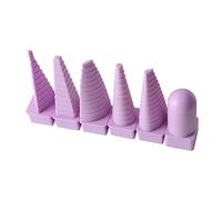 6pcs / lot Quilling Tower Set Multiple Shapes Manual Production Tool Art and Craft, Paper Wire Winding Plates Round Triangle Square