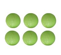 6pcs Luminous Golf Balls Automatic Light Absorption Synthetic Rubber | Fluorescent Design, Softer Than LED Night Balls, Hit like Real Balls, for Night Play and Practice