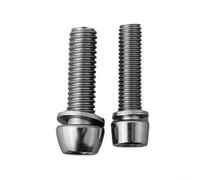 6PCS M5/M6 20mm Fasteners for Bike Stem Road Bicycle Seatpost Collar Derailleur Headset Replacement Screws Solid Build (6 * 20mm)