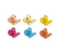 6pcs Magnetic Clips, Anti-Scratch Refrigerator Magnets, Fridge Magnets, Whiteboard Magnets, Strong Colorful Magnets For Kitchen, Refrigerator, Office, School