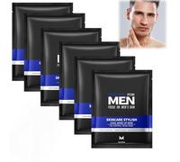 6Pcs Men's Facial Mask Set,Face Masks for Men,Anti Aging Face Mask,Deep Cleansing Facial Masks,Mens Facial Care Kit,Refreshing & Oil Control,Hydrating Sheet,Skincare Gift for Men,Friendly to All Skin