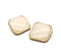 6Pcs Metal Button Covers for Tweed Coat Apparel, Decorative Snap Fasteners DIY Sewing Replacement,Antique Brass,21mm