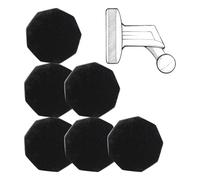 6pcs Metal Dash Cam Adhesive Piece Replacement for Garmin Low-Profile Magnetic Mount, Windshield Adhesive Compatible with 45/46/47/55/56/57/65W/66W/67W/Tandem/Speak Plus Part Accessories