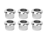 6Pcs Metal Guitar Tuner Conversion Bushings, High Quality Sturdy Ferrules for Guitar Repairman, Small Body, Great Performance for Installing Vintage Tuning Keys on Modern 10mm