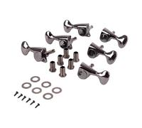 6pcs Metal Guitar Tuning Knobs Tuner Machine Head Electric Chord Knob for Accurate Adjustments Stage Tuners