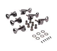 6pcs Metal Guitar Tuning Knobs Tuner Machine Head Electric Guitar Chord Knob For Accurate Adjustments Smooth Rotation Guitar Tuners