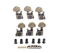 6Pcs Metal Guitar Tuning Pegs Tuners Machine Head Knob String Tuning Peg Guitars Replacement Part Enduring Tuners Pegs