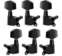 6Pcs Metal Guitar Tunings Pegs Key Tuners Machine Head Knob Guitar String Tunings Peg Guitar Replacement Part Enduring