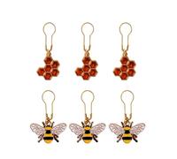 6PCS Metal Knitting Marker Knitting Quilting Sweater Hat Bag Crochet Lock Stitch Marker Safe Pin for Sewing