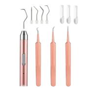 6Pcs Metal Weeding Tools with 5 Lighted Vinyl Clips Rechargeable with LED Light Set 3 LED Pen