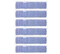 6pcs Microfiber Window Cleaning Refill, 35cm/14in Reusable & Washable Squeegee Cloth Sleeve Compatible with MR.SIGA Window Glass Cleaning Tools Home and Office