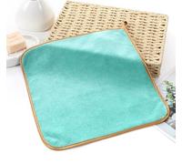6PCS Microfibre Make-Up Wipes Washable, Reusable Makeup Remover Cloths, Face Cloths for Washing Face, Microfibre Face Cloths, Microfiber Towel, for Gentle Facial Cleansing, Eco-Friendly & Durable