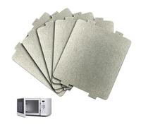 6PCS Microwave Waveguide Covers 118×99mm, Universal Mica Guide Plates for Microwave Oven Repairing Part, Replacement Waveguide Sheet for Oven Internal Protection Trim to Size