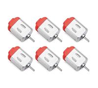 6PCS Mini 130 Toy Motor, DC 3V/6V 16500RPM Small Electric Motor, Micro DC Motor, High Speed Motor For DIY Toys Scientific Electric Experiments