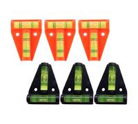 6pcs Mini Bubble Level T Shaped Plastic Portable High Precision