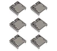 6PCS Mini MP3 Player Module DFPlayer Player Module MP3 Voice Decode Board Supporting TF Card U-Disk IO/Serial Port/AD for Arduino
