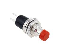 6PCS,Mini Round Momentary Push Button Switch Press The Self-Reset,PBS-110,7MM,Micro Switchs,Normally Open,Normally Closed,1NO1NC(Red,1NC)