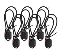 6pcs Mini Self Reset Momentary Button Switch, Prewired Surface Mount