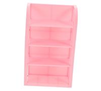 6Pcs Miniature Supermarket Display Rack Layers Dollhouse Storage Locker for Tiny Plastic Bookcase Accessories for Pretend Play and Family Bonding