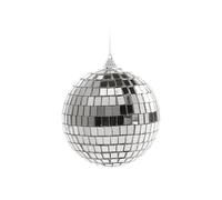 6PCS Mirror Disco Ball 1.96 Inches Silver Hanging Decoration for Party Wedding Stage Props and Home Décor