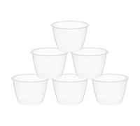 6pcs Ml Rice Measuring Cup for Rice Cooker Prep | PP Plastic, Lightweight Small-quantity Measuring, Smooth Surface for Water, Baking Soda, Kitchen Use