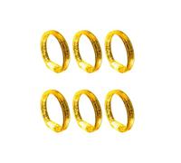 6pcs Multicolors LED Wristbands Glowing Bracelets For Birthdays And Raves Flashing Wrist Bands Party Accessories Festival Light Bands