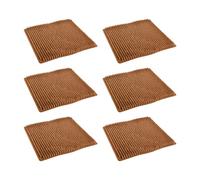 6PCS MultiUse Chicken Nest Pad 24 Cell Design Nest Box Liner Mats for Coops Small Farm Accessories Poultry Nesting Box