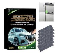 6Pcs Nano Sparkle Cloth Scratch Remover Kit for Cars - Car Polish & Glass Scratch Remover, Magic Cloth for Car Scra/tch Repair, Nano Sparkle Clo/th for C/ar Scratches, C/ar Cleaning Cloths