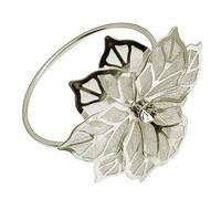 6Pcs Napkin Rings 3D Flower Serviette Napkin Holder For Wedding DIY Party Dinner Birthday Banquet Mother's Day Supply Reception Catering K2so Ornament (One Size)