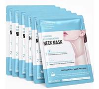 6Pcs Neck Mask Patches | Moisturising, Neck Wrinkle Pads, Daily Skin Care