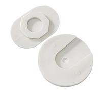 6pcs No-Hole Power Strip Holder Wall Mount, Easy Installation for Desk, WiFi Router, Remote Control, Paper Towel For Home