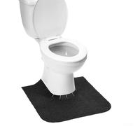 6Pcs Non-Slip Toilet Mat, Soft Absorbent Pedestal Mat, U-shaped Bathroom Toilet Rug, Round Commode Potty Training Mats, Washable Bathroom Floor Mat(24 * 25.6in)