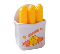 6Pcs NonStick Ice Maker with Storage Box Funny Long Potato Chip Ice Tray Household Cream Tool Enduring Stick Maker NonStick Mold