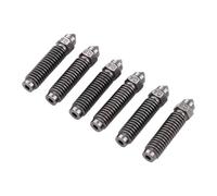 6PCS Nozzles 3D Printer Accessories Carbon Steel Nozzle Hard-Wearing and High Temperature Resist for 1.75mm Filament PLA/ABS/TPU/PETG/PP/PA
