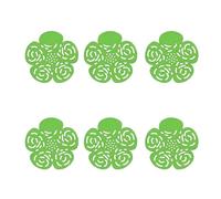 6Pcs Odors Neutralizing Urinal Pad Urinal Screen Pad for Toilets in Bathroom Offices Stadiums Restaurants Schools Toilet Cleaner Restroom Deodorants Plate