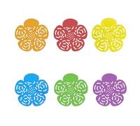 6Pcs Odors Neutralizing Urinal Pad Urinal Screen Pad for Toilets in Bathroom Offices Stadiums Restaurants Schools Toilet Cleaner Restroom Deodorants Plate
