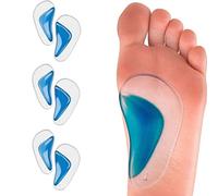 6PCS of Arch Support Insoles by PEDIMEND™ - Orthotic Shoe Insoles - Plantar Fasciitis Relief Cushions - Metatarsal Pads/Reduce Stress & Pain/Morton's Neuroma Orthopedic Care - Foot Care