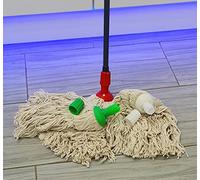 6pcs of Universal Plastic Twine Cotton Mop Head 350gm Jumbo Large Mop Thick Absorbent Yarn For Everyday Home/Work Commercial Mop Heads for Heavy Duty long lasting