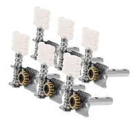 6pcs Open Gear Classical Guitar Tuning Machines Flower Head