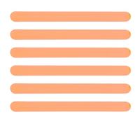 6pcs Orange Cakesicle Sticks Popsicle Acrylic Cupcake Topper Cake Charm Cake Disc Daddy Acrylic Happy Cake Topper Gift For Dad Grandad Gift For Him 11.5cm 115mm