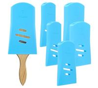 6Pcs Paint Brush Protector,2/2.5/3inch Silicone Paint Brush Storage Cover,Paintbrush Saver Sleeves Protects Bristles Keeps Shape for Workshop Repairman Craft Enthusiast Architect Engineer