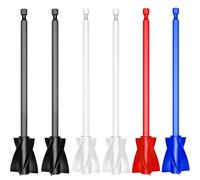 6pcs Paint Stirrer, Paint Mixer for Drill, Mixing Paddle for Drill, Multifunctional Color Mixer Fit Multiple Tool Platforms for Many Occasion to Fulfill Your Daily Use and Replacement