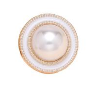 6Pcs Pearl Buttons 15mm-25mm, Color 1, 20 mm 6 Pcs
