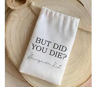 6PCS Personalized Hangover Recovery Kit Drawstring Bags,20 PCS But Did You Die Hangover Kit, Bachelorette Party, Wedding Thank You Favours, Hen Party Favours, Bachelorette, Morning After