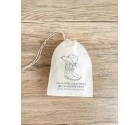 6PCS Personalized Hangover Recovery Kit Drawstring Bags,20pcs All My Exes Live in Texas - Texas Bachelorette - Bride's Last Rodeo - Bachelorette Gift Bags - Hangover Recovery Kit