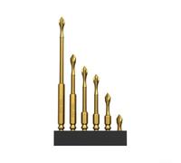 6PCS PH2 Magnetic Screwdriver Bits, K5 Alloy Steel Anti-Slip Cross Head
