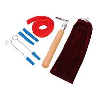 6Pcs Piano Tuner Kit, Professional Piano Tuning Tools Set, Adjustable Silent Hammer with Rubber Wedge Mutes and Tape, DIY Repair Tool for Grand Piano Maintenance