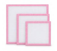 6PCS Pink 18 Mesh Needlepoint Canvas, Cotton Blank Canvas