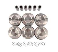 6pcs Piston Kit 84 STD 22mm 84mm Compatible With F20 F21 F30 F10 X3 X4 X5 X6 N55B30 N55B30A Engine Fits Part Number 11258619196